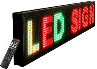 LED Signs Save you time, money and headaches compared to traditional, or fluorescent signs.